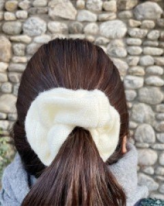 수지 아이유 니트 빅사이즈 곱창밴드 스크런치 슈슈 헤어끈 머리끈