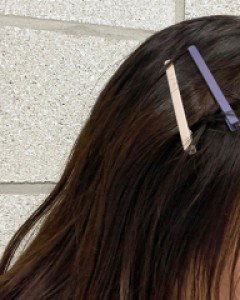 12color 무광 집게핀 박나래 제니 머리핀