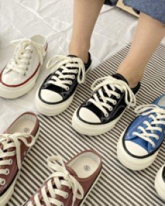 스니커즈뮬 뮬운동화 캔버스뮬 블로퍼 컨버스