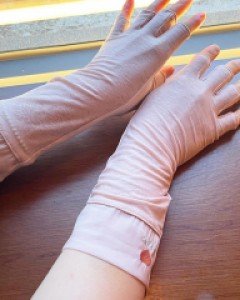 프릴 여자 운전 장갑 롱길이 반장갑 자외선차단 장갑 20type