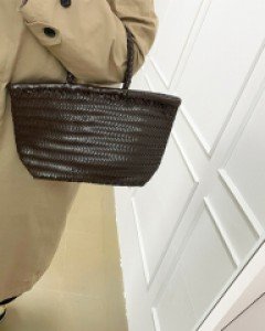 드래곤백 휴양지 바스켓 토트백 트리플