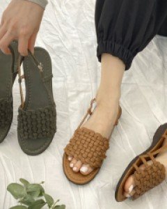 매쉬 기본 캐주얼 샌들