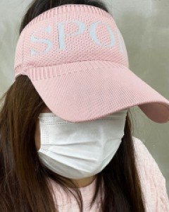 니트 골프 산책 선캡 스포츠 레터링 8color