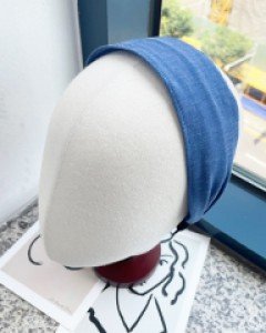 데님 린넨 넓은 헤어밴드 머리띠 세안밴드