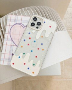 아이폰7 아이폰8 아이폰x 아이폰11 아이폰12 아이스크림 도트 케이스