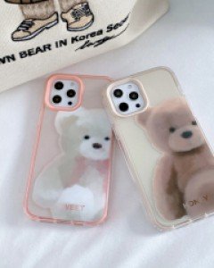 아이폰x 아이폰11 아이폰12 빅 곰돌이 실리콘 케이스