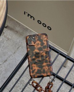 아이폰7 아이폰8 아이폰x 아이폰11 아이폰12 호피 매니아 스트랩 케이스