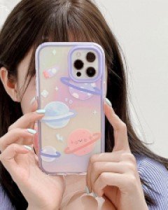 아이폰7 아이폰8 아이폰x 아이폰11 아이폰12 그라데이션 우주선 케이스