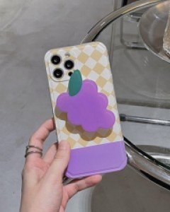 아이폰7 아이폰8 아이폰x 아이폰11 아이폰12 포도 스마트톡 체크 케이스