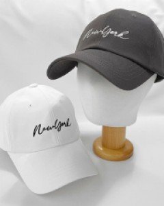 뉴욕 레터링 볼캡 야구모자 남자 여자