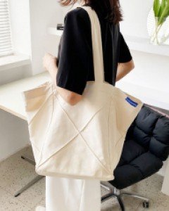 빅사이즈 숄더 컨버스 에코백