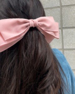 왕리본 샤샤 홍현희 제니 리본 머리핀 헤어핀