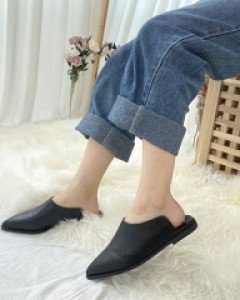 블랙 르메 기본 슬링백