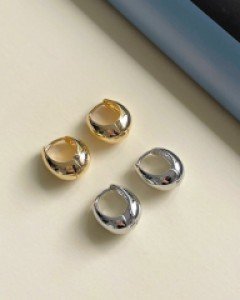 콩알이 이선빈 볼륨 링 귀걸이