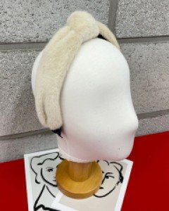 꼬임 밍크 에코퍼 머리띠 헤어밴드