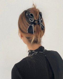 샤샤 11cm 올림머리 집게핀 헤어핀