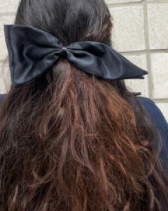 빅리본 언발 머리핀 헤어핀