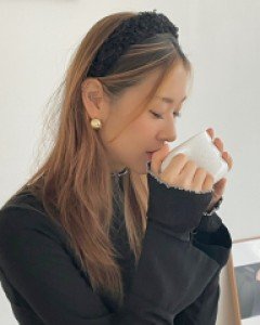 뽀글뽀글 푸들 퍼 머리띠 헤어밴드