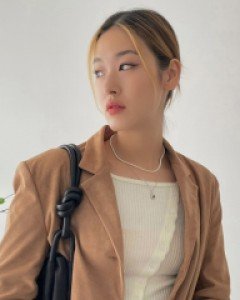 2줄 세트 진주 체리 목걸이