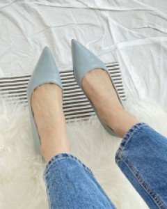 국내제작 6cm 굽 베이직 힐 구두