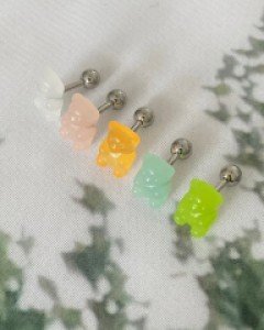 하리보 곰돌이 씨지컬 피어싱 1+1