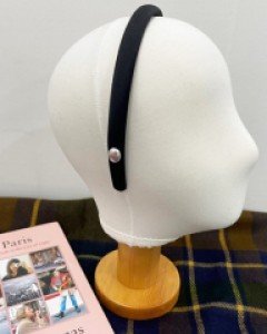 새틴 진주 류이서 머리띠 헤어밴드 자체제작