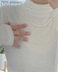 기본 진주 목걸이