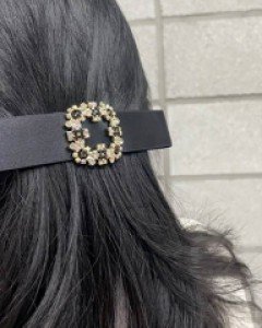 마놀로 큐빅 머리핀