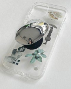 메탈 골드 실버 그립 스마트톡 거치대