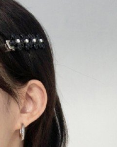 데이지 꽃 집게핀 헤어핀