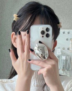 공효진 마블 세트 하트 집게핀 머리핀