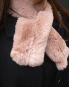 통렉스머플러 / 토끼털 목도리