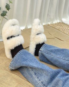 겨울 퍼 슬리퍼 뽀송뽀송