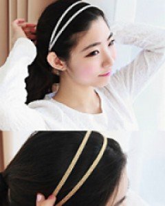 천송* 블링머리띠