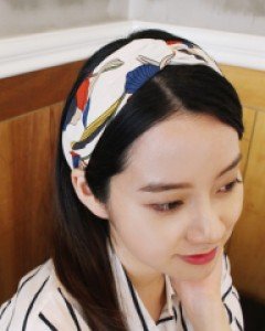화려한 반다나 헤어밴드