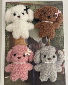 푸들 강아지 스마트톡 그립 톡홀더