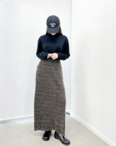 플리츠 호피 치마 스커트 55~99