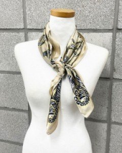호피 호랑이 사각 스카프