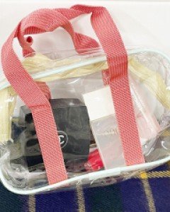 여름 썸머 비치백 수영복 가방 투명백 파우치 목욕가방