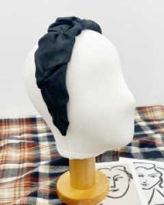 미미 와이드 주름 헤어밴드 머리띠