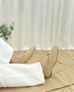 버클장식 메리제인 플랫