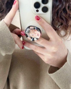 크리스마스 케빈 루돌프 그립 스마트톡 거치대