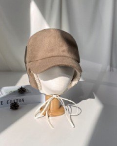 귀달이 울 볼캡 모자  울 귀달이 볼캡