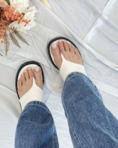 기본 쪼리 샌들 4cm굽