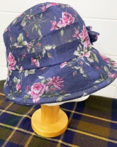 중년여성 봄모자 벙거지 사파리 나들이 할머니모자 매쉬 꽃모자