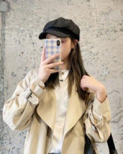 데님 청 빵모자 보이캡