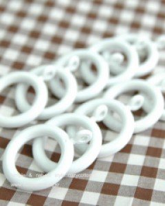 15mm커튼링(s)10p -4color