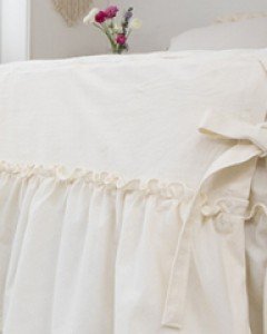 [25%세일]내추럴 크림레이스 베드스커트