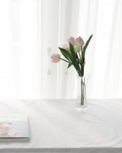 [10%세일]그대의아침 식탁보 화이트