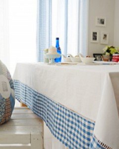 [60%sale] 시원&상냥패치식탁보(2color)